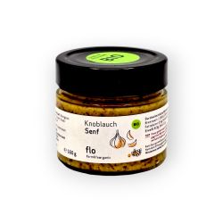 Bild von BIO - flo  Knoblauch Senf 160 g 
