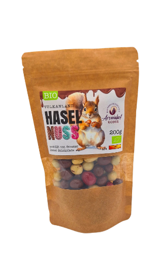 Bild von BIO -  Haselnüsse Schoko bunt 200g