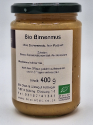 Bild von BIO -  Birnenmus 400g