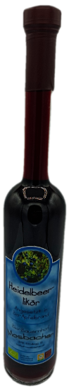 Bild von BIO -  Heidelbeer Likör 0,5l 