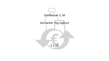 Bild von PFAND - € 1,5