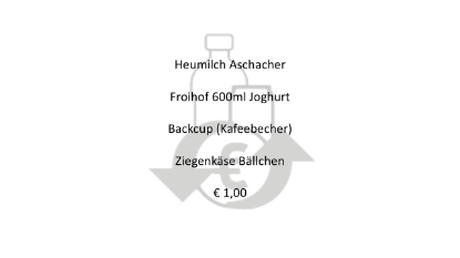 Bild von PFAND - € 1
