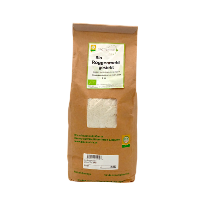 Bild von BIO -  Roggenmehl gesiebt 1kg 