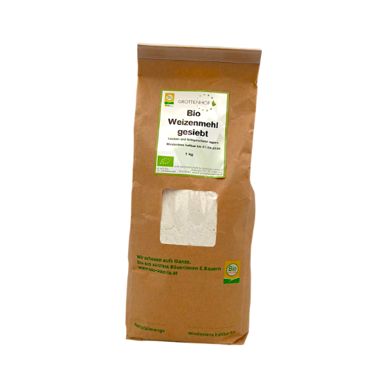 Bild von BIO -  Weizenmehl gesiebt 1kg 