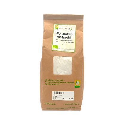 Bild von BIO -  Dinkel - Vollmehl 1 kg GRO 
