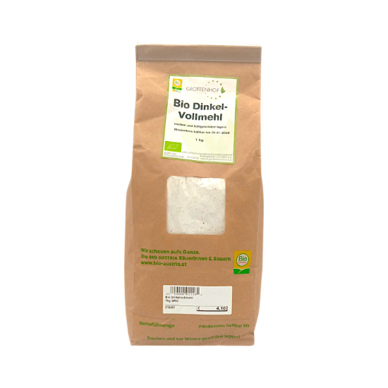 Bild von BIO -  Dinkel - Vollmehl 1 kg GRO 