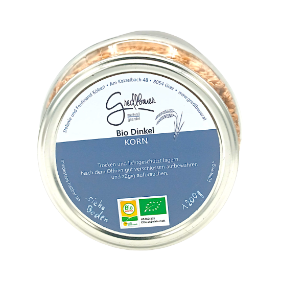 Bild von BIO - Dinkel Korn 1.2kg (M)
