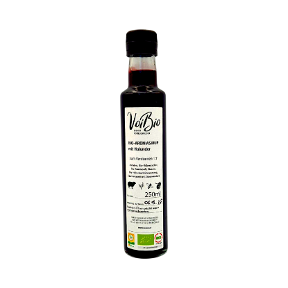 Bild von BIO -  Aroniasirup mit Holunder 0,25l  