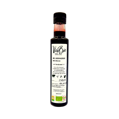Bild von BIO -  Aroniasirup mit Zitrone 0,25l  