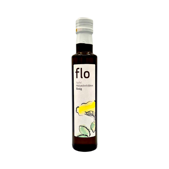 Bild von BIO - flo  Apfel Holunder blüten Essig 250 ml 