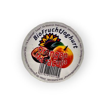 Bild von BIO - Frucht Joghurt 150g Orange - Maracuja A
