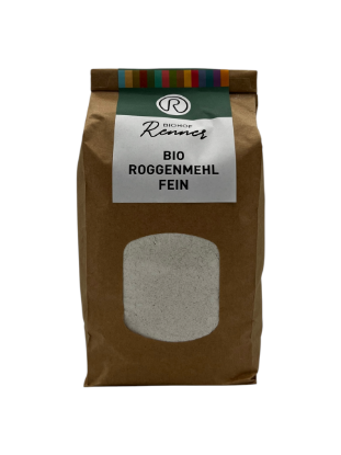 Bild von BIO - Roggenmehl fein 1kg 