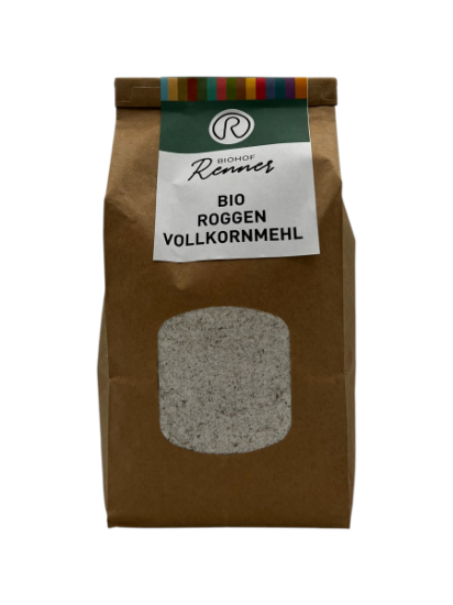 Bild von BIO - Roggenvollkornmehl 1kg 